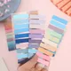 200Sheets/pack Sticky Notes Colorful Adhesive Notes Memo Pad Bookmarks Sticky Tabs Note Pad Office