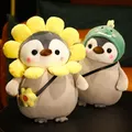 25cm Kawaii Pinguin Plüsch Spielzeug Schöne Pinguin Drehen zu Einhorn Dinosaurier Blume Puppen