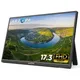 Arzopa 17.3 "fhd tragbarer monitor 1080p externes display ips bildschirm usb c hdmi gaming monitor