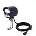 2-in-1 Led Scheinwerfer Elektrische Fahrrad Roller Wasserdicht Vorne Licht Mit Horn Zubehör