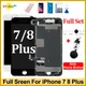 Voll LCD Für iPhone 7 8 Plus Display Touch Screen Mit Home Button Digitizer Pantalla Ersatz + Front