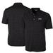 Men's Cutter & Buck Black UCF Knights Citronaut Logo Big Tall DryTec Advantage Tri-Blend Space Dye Polo