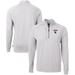 Men's Cutter & Buck Heather Gray Louisville Cardinals Big Tall Adapt Eco Knit Quarter-Zip Pullover Top