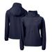 Women's Cutter & Buck Navy Texas Longhorns Charter Eco Recycled Half-Zip Anorak Jacket