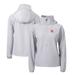 Women's Cutter & Buck Gray Houston Cougars Charter Eco Recycled Half-Zip Anorak Jacket