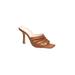 Women's Luanda Heeled Mule by Halston in Nude (Size 7 1/2 M)