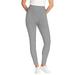 Plus Size Women's Cozy Legging by Woman Within in Medium Heather Grey (Size L)