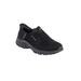 Women's The Slip-Ins™ Hillcrest Sunapee Trail Sneaker by Skechers in Black Medium (Size 10 M)