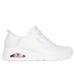 Skechers Women's Slip-ins: Uno - Easy Air Sneaker | Size 8.5 | White | Synthetic/Textile