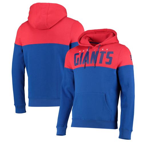 New York Giants Cut And Sew OH Hoodie - Königsblau - Herren