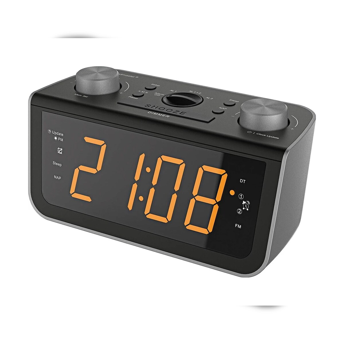 Soundmaster FUR 5005 Radiowecker Funkwecker UKW-Radio Dual-Alarm dimmbar Jumbo-Display Gangreserve Image