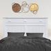 Darby Home Co Fishtails Stonecipher Panel Headboard Wood in Gray/White | 60 H x 3 D in | Wayfair A9B24FACC3684BB3A134EC1E59D40D94