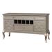 House of Hampton® Ginetta 59.87" Wide 3 Drawer Buffet Table Wood in Brown/Yellow | 34.25 H x 59.87 W x 18.5 D in | Wayfair