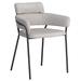 Orren Ellis Yutaro Fabric Side Chair Dining Chair Wood/Upholstered in Gray | 31 H x 22 W x 21 D in | Wayfair 307810B32D6846F698D1E9AFC7DF5B81