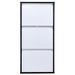 Latitude Run® 9 Pair Shoe Storage Cabinet Metal/Manufactured Wood in White/Black | 41 H x 20 W x 6 D in | Wayfair 6311BEADC4454AE89B511DD51B21FDAC