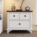Wooden Captain Two-Drawer Nightstand