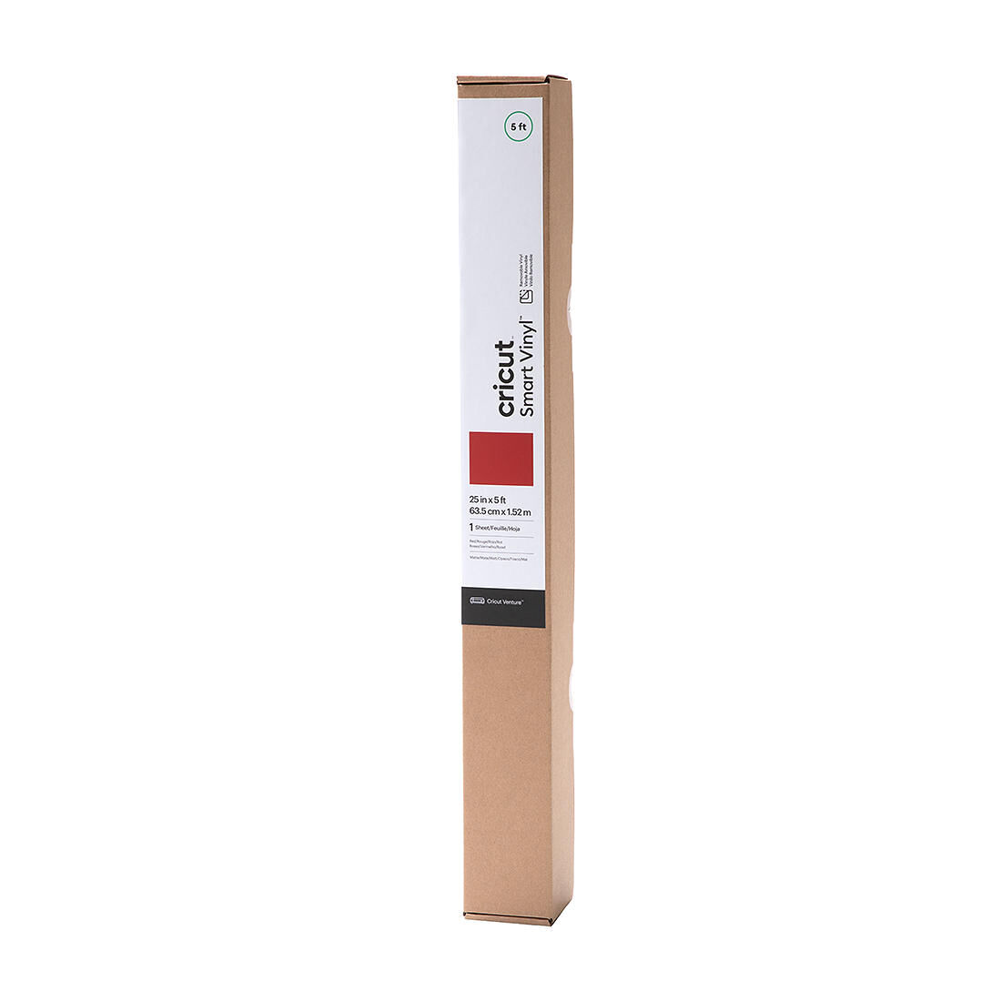 Cricut Smart Vinyl | Removable | Red 5 ft