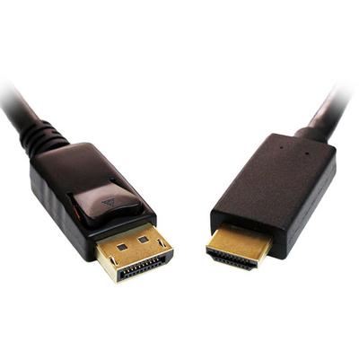 Tera Grand DisplayPort Male to HDMI Male Cable (10...