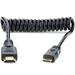 Atomos Coiled Mini-HDMI to HDMI Cable (11.8 to 17.7") ATOMCAB008