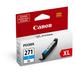 Canon CLI-271XL Cyan Ink Tank 0337C001AA