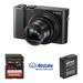 Panasonic Lumix DMC-ZS100 Digital Camera Deluxe Kit (Black) DMC-ZS100K
