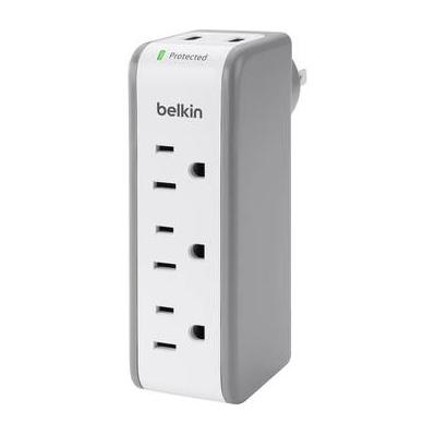 Belkin SurgePlus 3-Outlet Mini Travel Surge Protector with USB-A Ports BST300