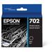 Epson 702 Black DURABrite Ultra Standard-Capacity Ink Cartridge with Sensormatic T702120-S