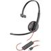 Poly Blackwire 3210 USB Type-C Corded Monaural UC Headset 80S09A6