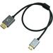 ZILR Hyper-Thin High-Speed Mini-HDMI to HDMI Cable with Ethernet (17.7") ZRHAC01