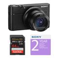 Sony Cyber-shot DSC-RX100 VA Digital Camera Deluxe Kit DSC-RX100M5A/B