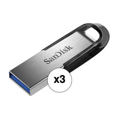 SanDisk 32GB Ultra Flair USB 3.0 Flash Drive (3-Pa...