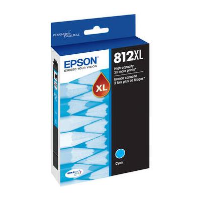 Epson Epson T812 Cyan High-Capacity Ink Cartridge with Sensormatic T812XL220-S