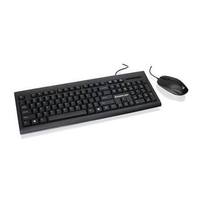 IOGEAR Spill-Resistant USB Wired Keyboard and Mouse Combo GKM513B