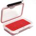 Elephant Elite Waterproof Hard Memory Card Case (Clear Case, Red Foam) ELCF18CR