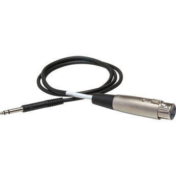 Hosa Technology TTX103F Balanced Male TT/Bantam to Female 3-Pin XLR Cable- 3.0' (0.9 m) TTX-103F