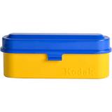 Kodak Steel 135mm Film Case (Blue Lid/Yellow Body) RETORK0002