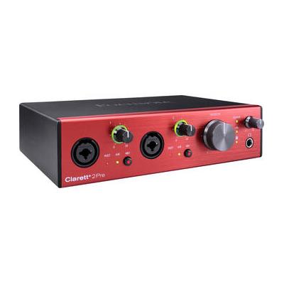 Focusrite Clarett+ 2Pre Desktop 10x4 USB Type-C Audio/MIDI Interface CLARETT-PLUS-2PRE