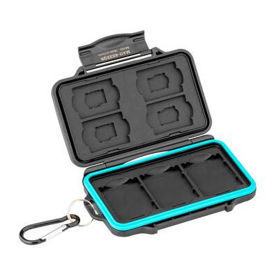 Ruggard Leda Memory Card Case for XQD or CFexpress Type B, SD & microSD Cards (Blac MAU-4S3XQB