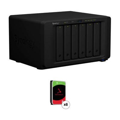 Synology 48TB DiskStation DS1621+ 6-Bay NAS Enclosure Kit with Seagate IronWolf NAS DS1621+