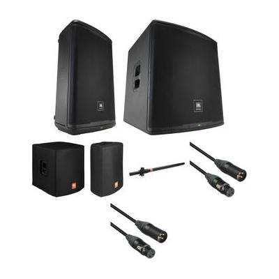 JBL EON715 / EON718S Kit with Covers, Pole, and Cables JBL-EON715-NA