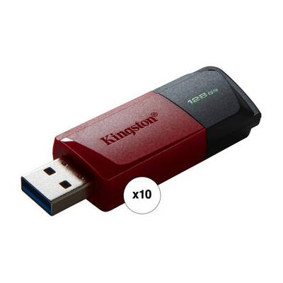 Kingston 128GB DataTraveler Exodia M USB 3.2 Gen 1 Flash Drive (Red, 10-Pack) DTXM/128GB