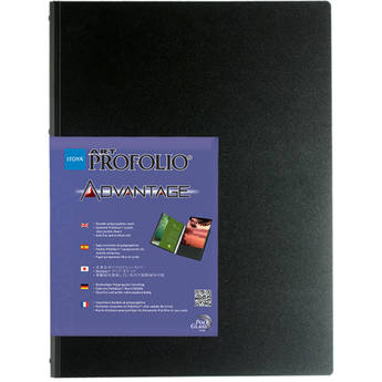 Itoya Art Profolio Advantage Presentation/Display Book (11 x 14", Black) AD-24-11