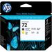 HP 72 Matte Black & Yellow Printhead C9384A