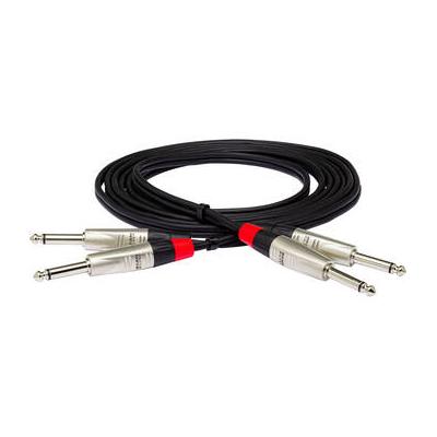 Hosa Technology Pro Stereo Interconnect 10 ft Cable with Dual REAN 1/4