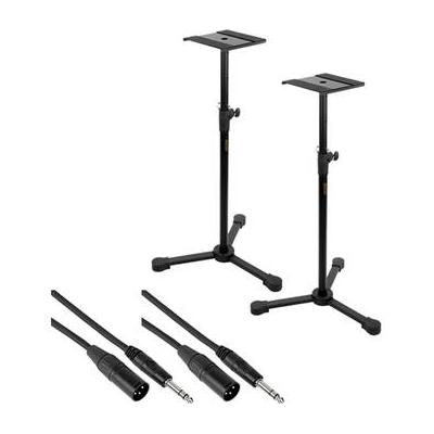 B&H Photo Video Studio Monitor Stands Kit with 1/4