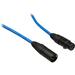 Canare L-4E6S Star Quad XLRM to XLRF Microphone Cable (6', Blue) CAXMXF6BL