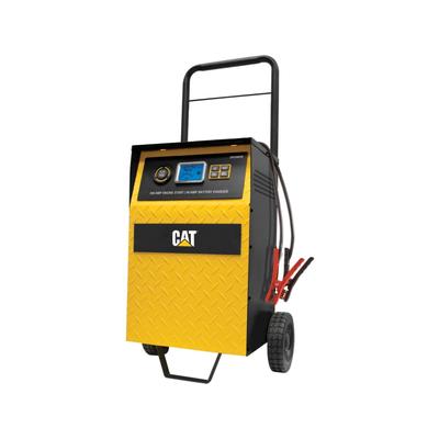 CAT 40 Amp Professional Rolling Battery Charger 3 Amp Maintainer With 200 Amp Engine Start Yellow/Black CBC200EW