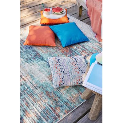 Outdoorteppich ESPRIT "Elouisa ESP-54559", bunt, B:200cm H:4mm L:290cm, Polypropylen (PP), Teppiche, modern, robust und pflegeleicht, geeignet für Terrasse, Balkon, Küche Image