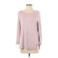 Old Navy Long Sleeve T-Shirt: Purple Tops - Women's Size Small
