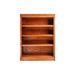 Forest Designs Darla 48" H x 36" W Solid Wood Standard Bookcase Wood in Brown | 48 H x 36 W x 13 D in | Wayfair 6122-MDG